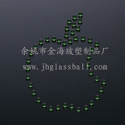 Palle di vetro verde trasparente con G100 Prime Soda Calcio palle di vetro personalizzazione
