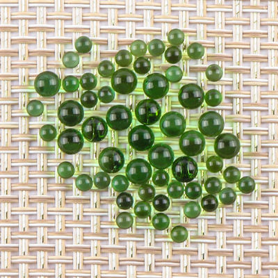 Dispensatore a sfera di vetro di precisione per valvole chimiche con copertura spray migliorata