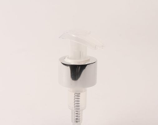 Scopo di sicurezza 24/410 28/410 Pompa di lozione di allumina in oro lucido per cosmetici in bottiglia