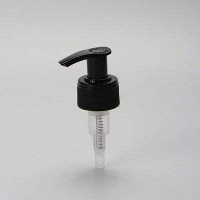 28/400 Pompa di lozione di plastica per la cura del corpo Tasso di scarico sinistro-diritto 0,18-0,22 ml/T