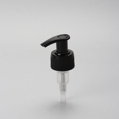 28/400 Pompa di lozione di plastica per la cura del corpo Tasso di scarico sinistro-diritto 0,18-0,22 ml/T