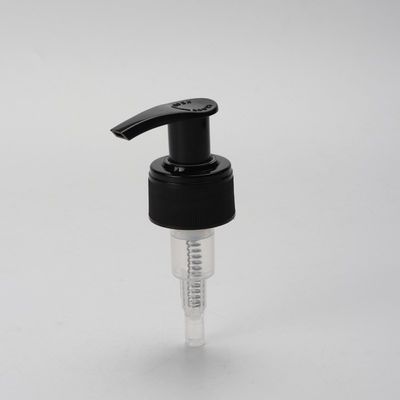 28/400 Pompa di lozione di plastica per la cura del corpo Tasso di scarico sinistro-diritto 0,18-0,22 ml/T